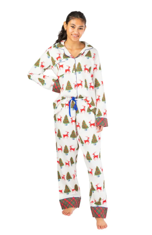 Luxe Sateen Full Pajama Set